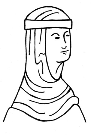 File:London, British Library MS Cotton Claudius B IV Woman.jpg