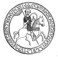 1066-1087 Seal of William I (The conqueror)